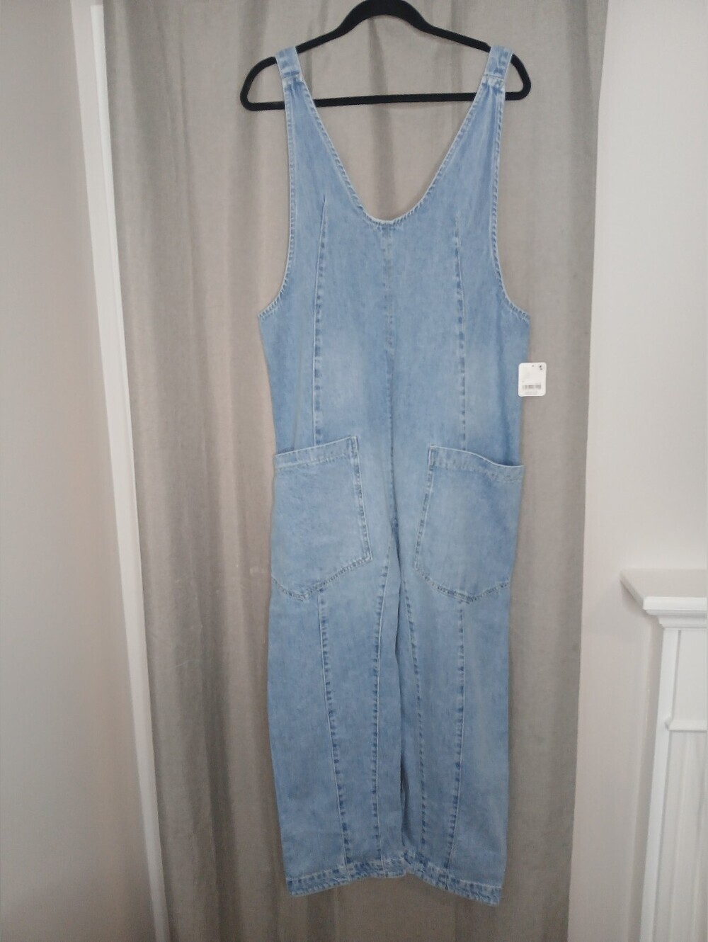 FREE PEOPLE X WE THE FREE HIGH ROLLER JUMPSUIT- SIZE LARGE - Picture 3 of 6